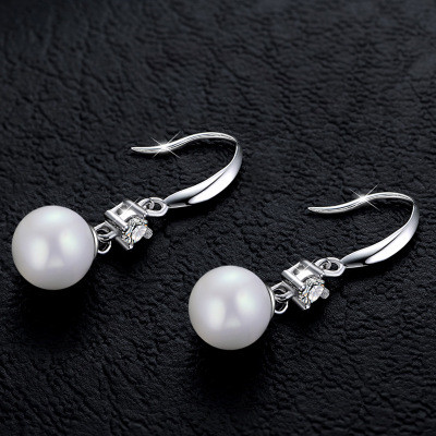 925 Sterling Silver Earrings Unique Design Women's Jewelry